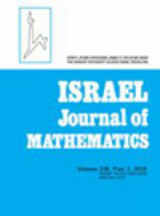Israel Journal Of Mathematics雜志